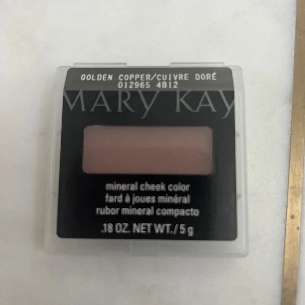 Mary‎ Kay Mineral Cheek Color Golden Copper #012965 .18 OZ  New